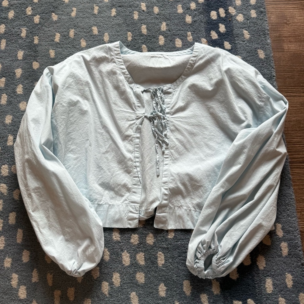 Daily Drills Soft Blue Top
